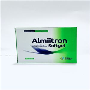 ALMIITRON SOFTGEL 80/480MG CAP (artemether/lumefantrine
